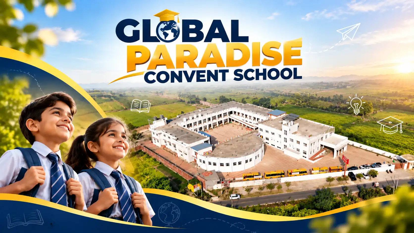 A lesson in progress at Global Paradise Convent School
